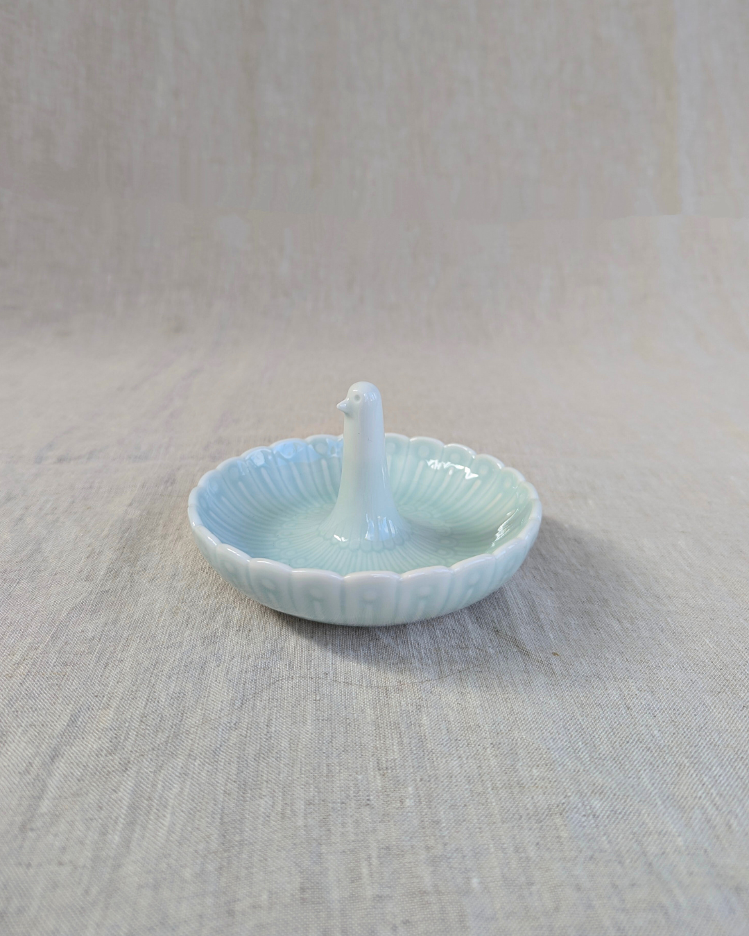 Ceramic Bird Jewelry Tray