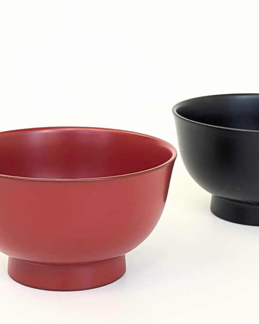 Echizen Lacquered Wooden Bowl