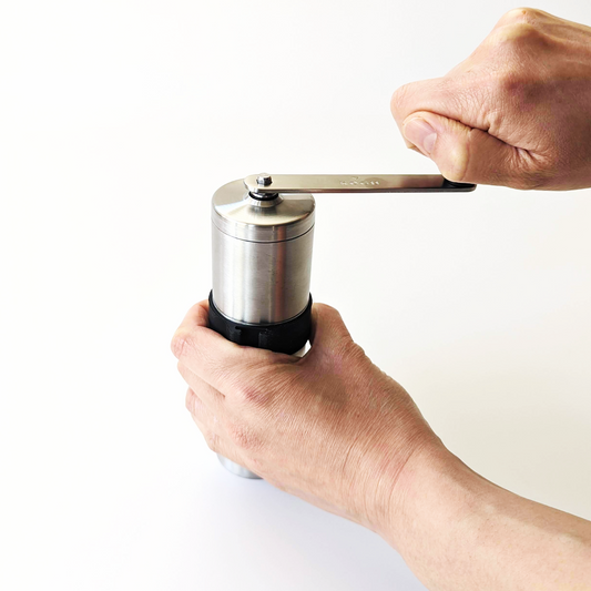 Powder Control Coffee Grinder