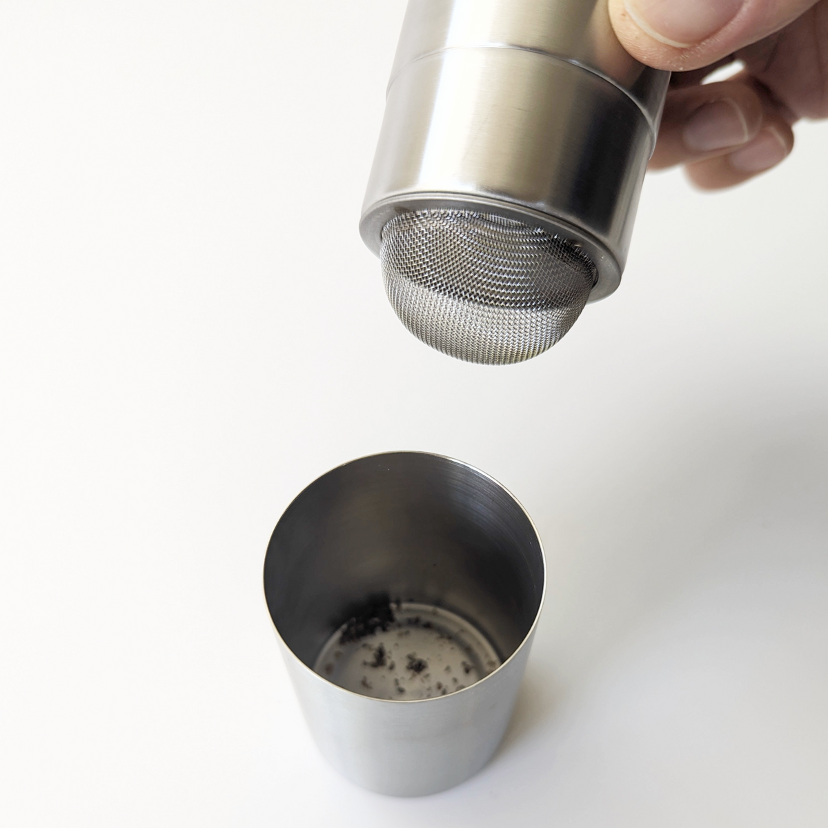 Powder Control Coffee Grinder