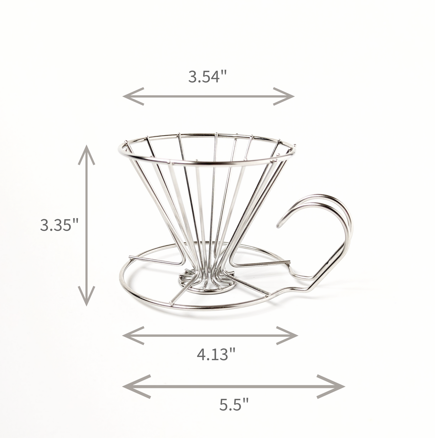 Pour Over Wire Dripper 2-4 cups