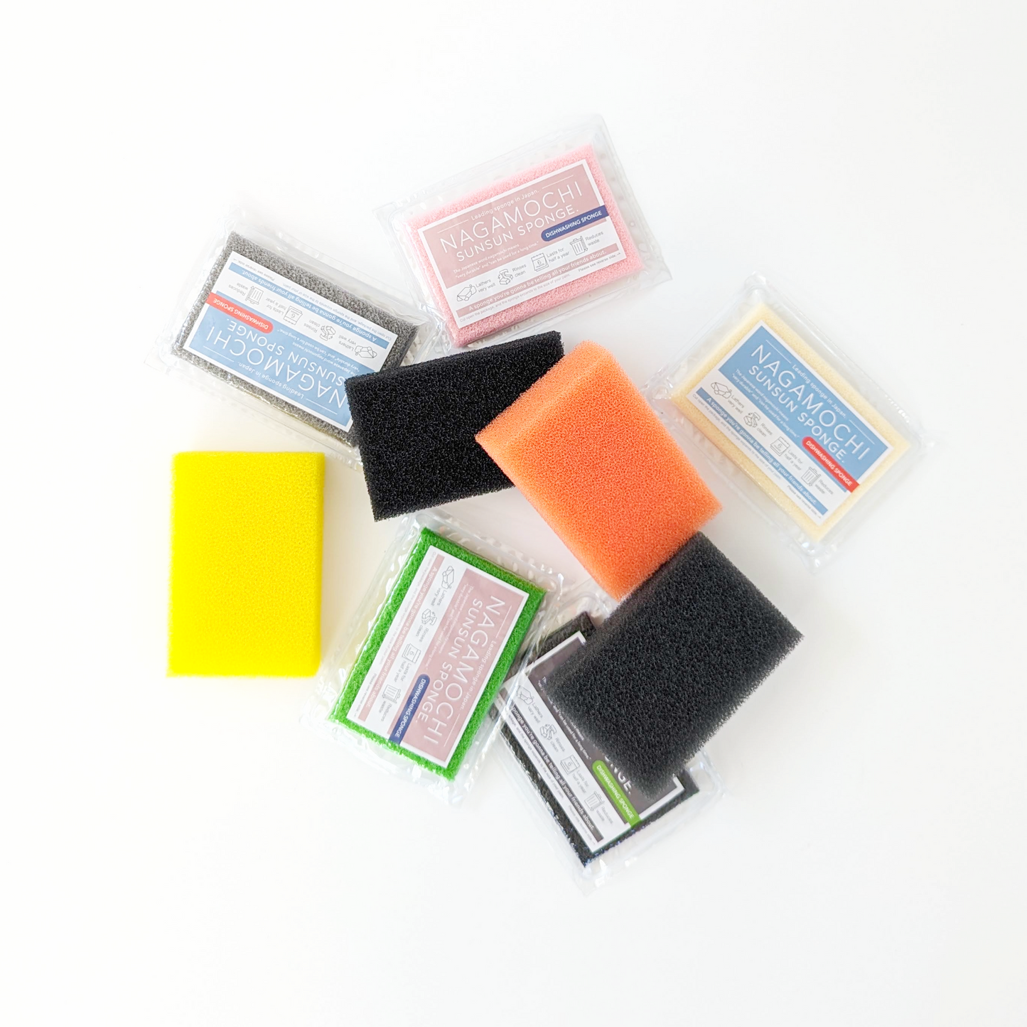Nagamochi Sunsun Sponge 4-pack