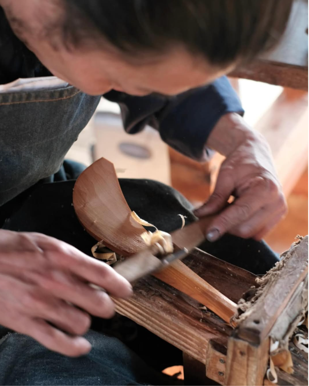 Sakura Cherry Wood Spatula