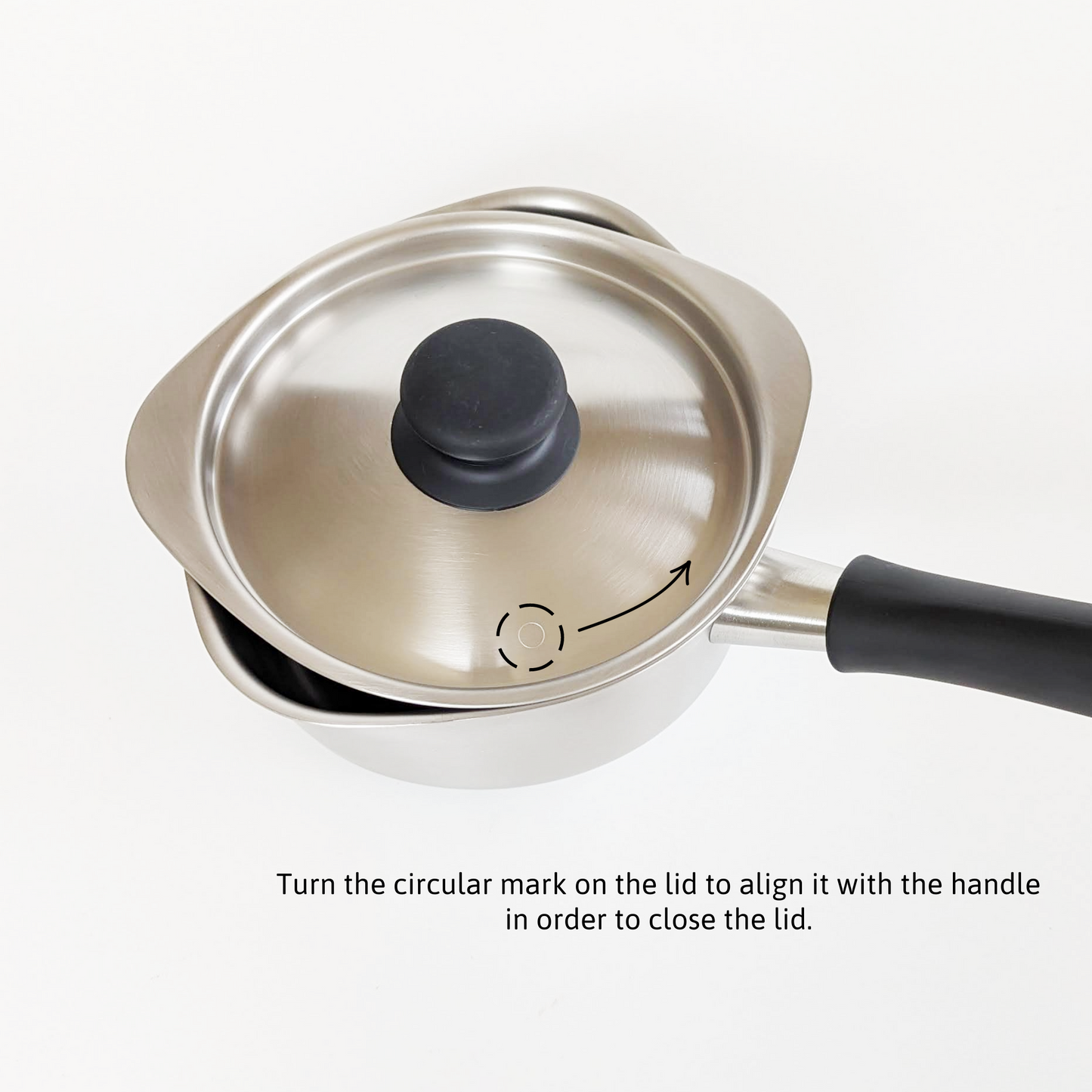 Stainless Steel Milk Pan 1.25 Qt.