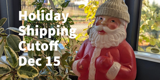 Holiday Delivery: Order by Dec 15 or Pick Up in Portland!