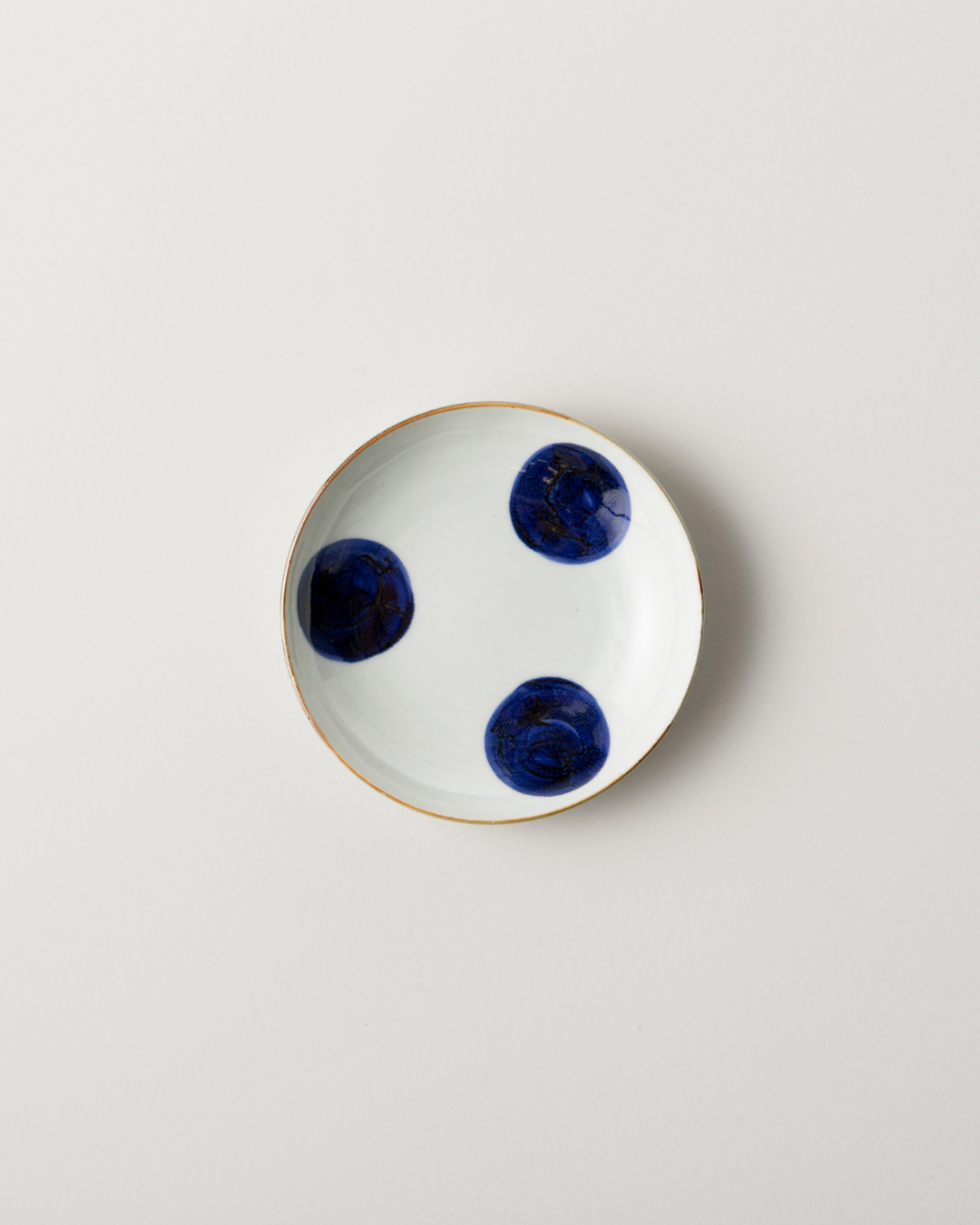 Blue & White Hand-Painted Japanese Small Plate 6.3" – Hasami Ware