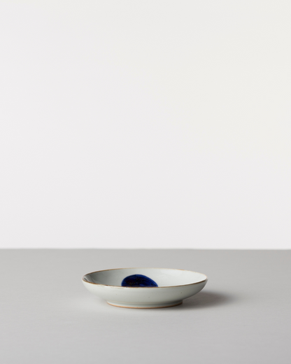 Blue & White Hand-Painted Japanese Small Plate 6.3" – Hasami Ware