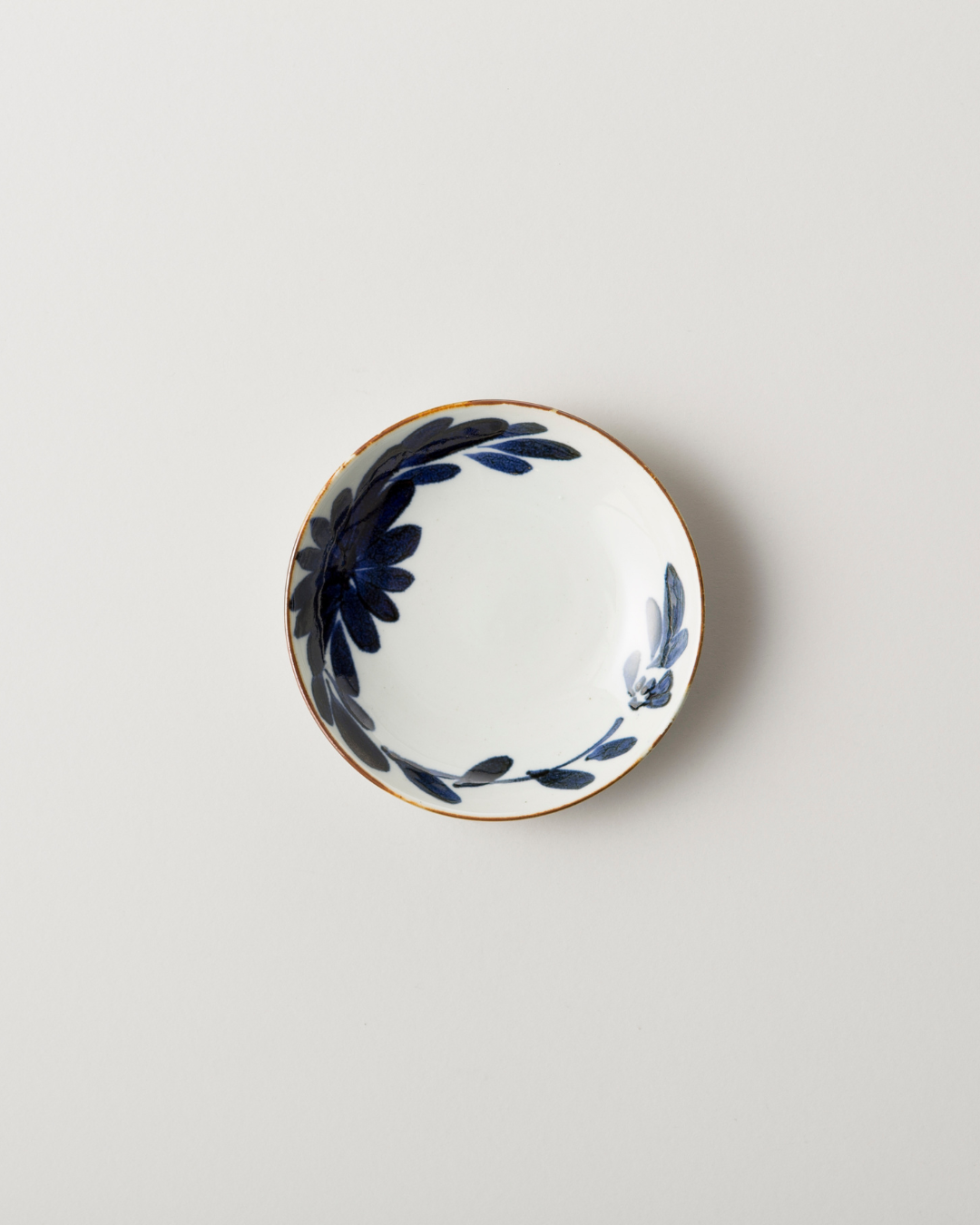 Blue & White Hand-Painted Japanese Small Plate 6.3" – Hasami Ware