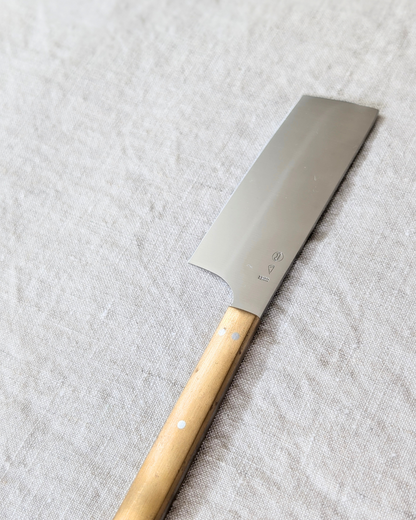 Brass Handle Cheese Knife