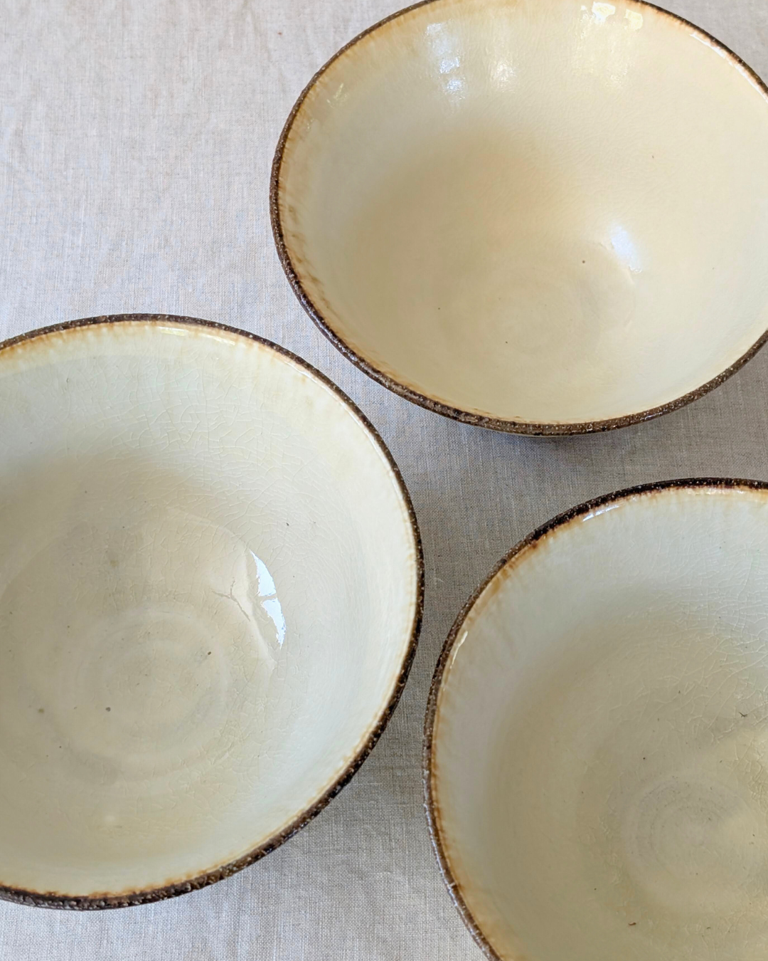 Ceramic Donburi / Ramen Bowl – 6.75" all three