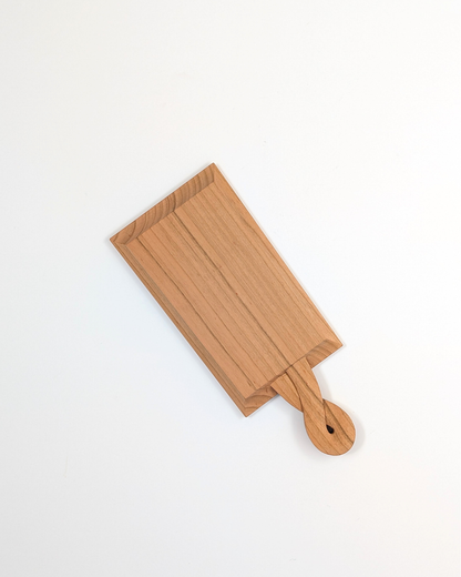 Cherry Wood Cutting Board back