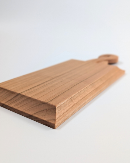 Cherry Wood Cutting Board back corner
