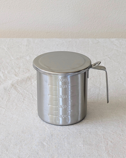 Drip-Free Oil Pot with Fine Mesh Filter – Small / Large