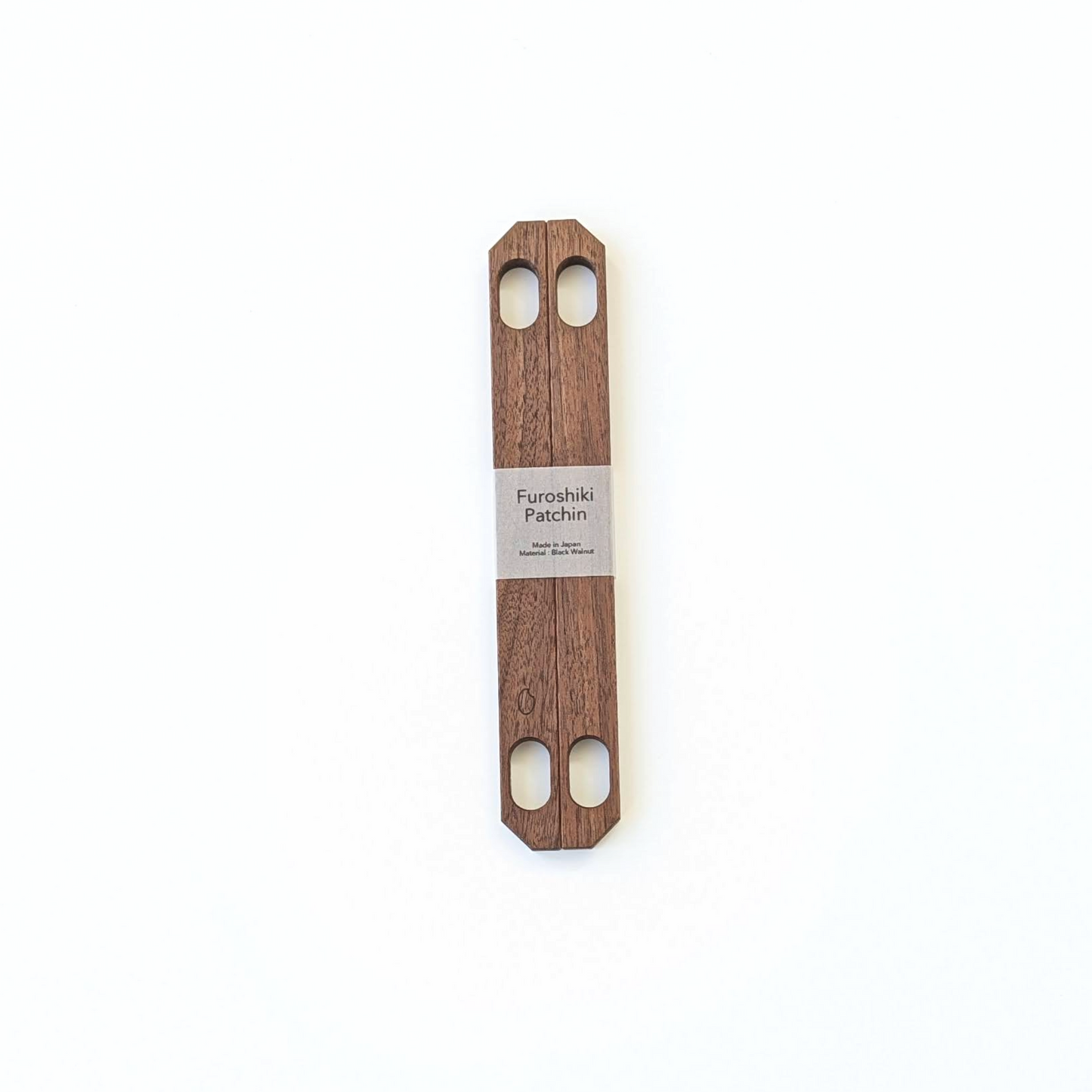 Walnut Wooden Bag Handles for Furoshiki | Fits Furoshiki 27.6" to 45.3"