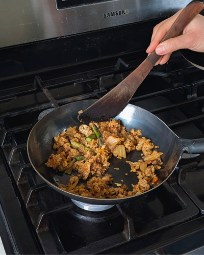 Hand-Forged Iron Frying Pan – KIYA x Yamada Kogyosho fried rice