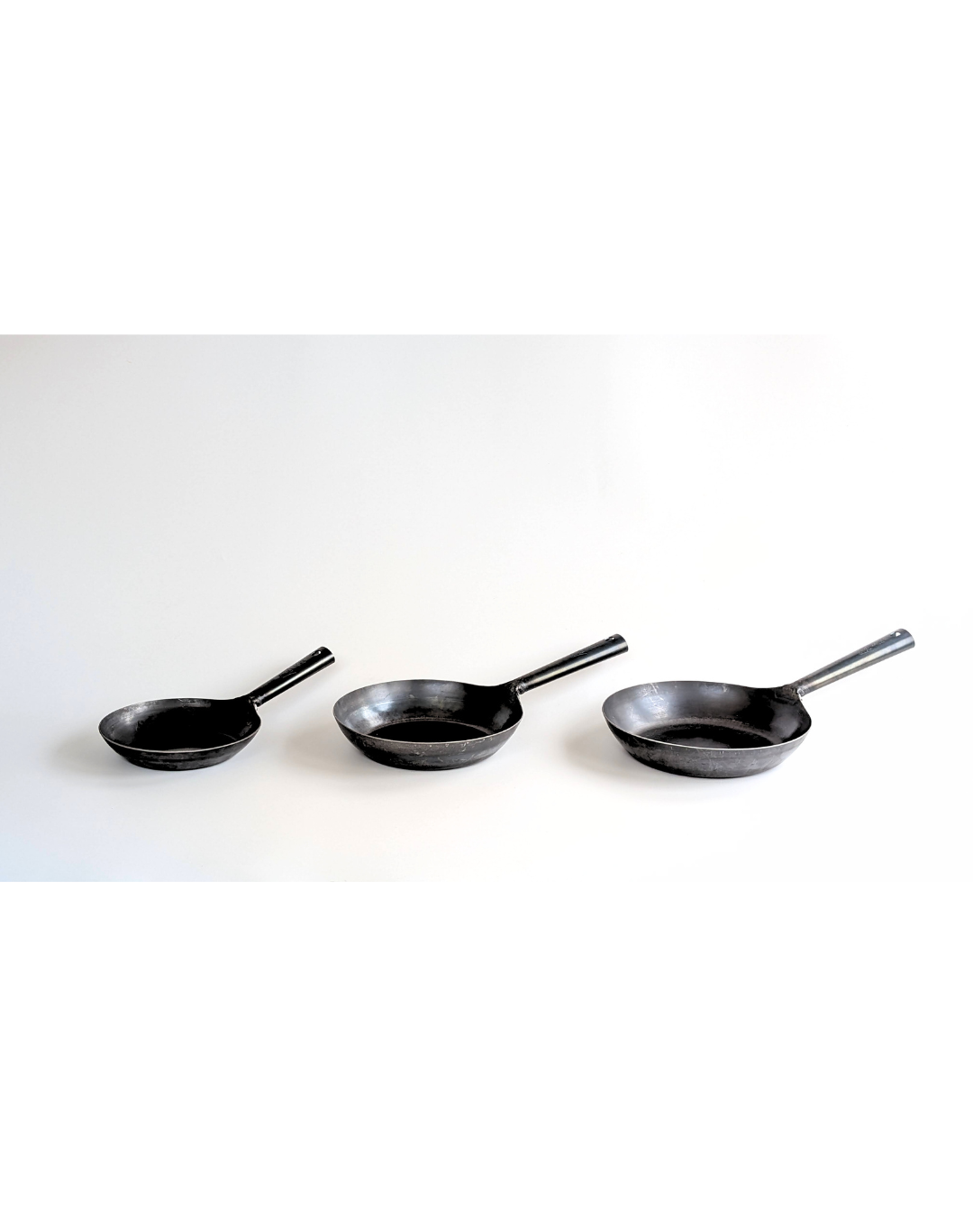 Hand-Forged Iron Frying Pan – KIYA x Yamada Kogyosho horizontal all sizes