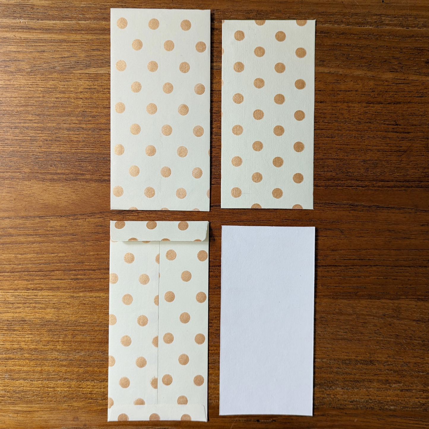 Upcycled Cotton Pulp Long Cards - Set of 3  6.75 x 3.5”