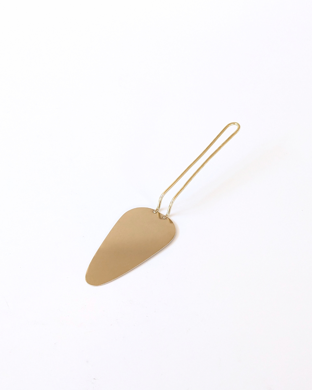 Japanese Brass Pie Server | Lue top