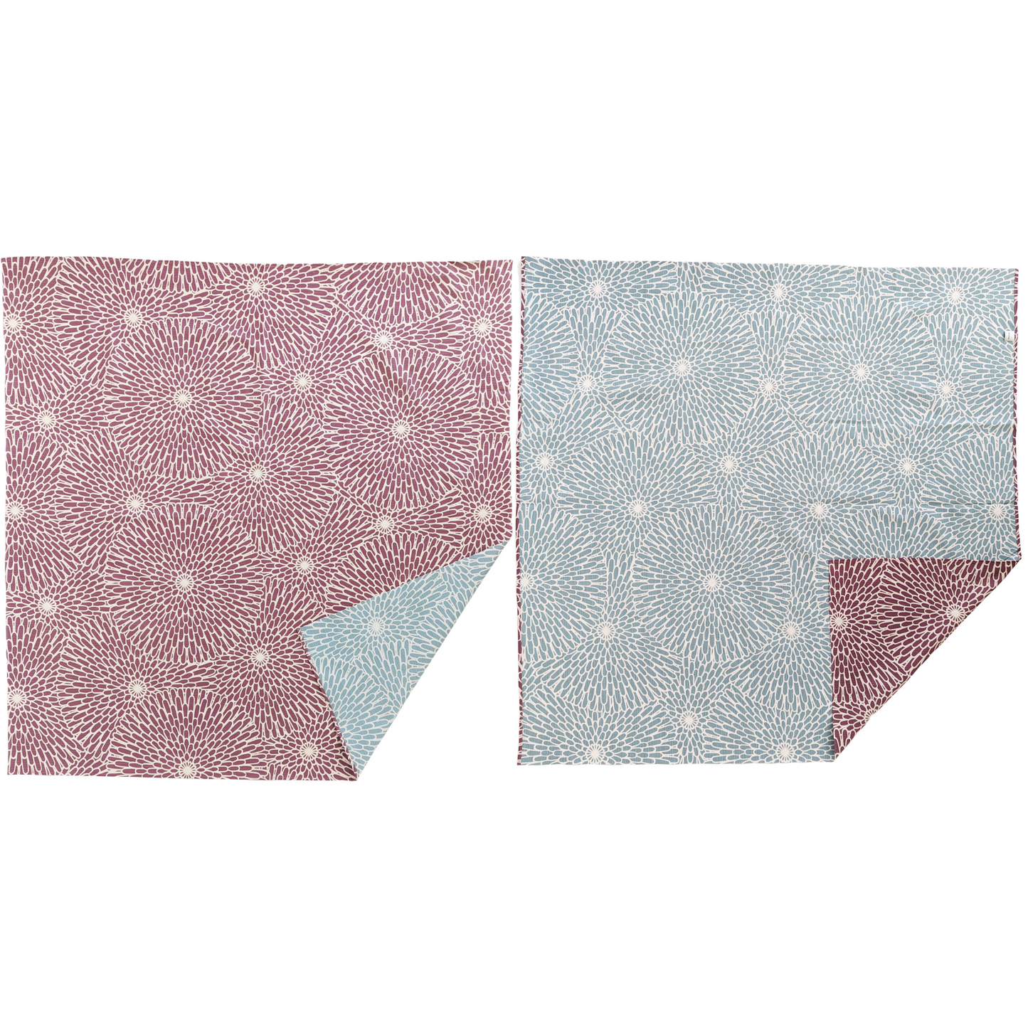 Reversible Furoshiki Wrapping Cloth 41x41"