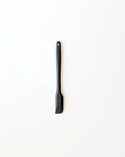 Slim Heat-Resistant Silicone Spatula – Black top
