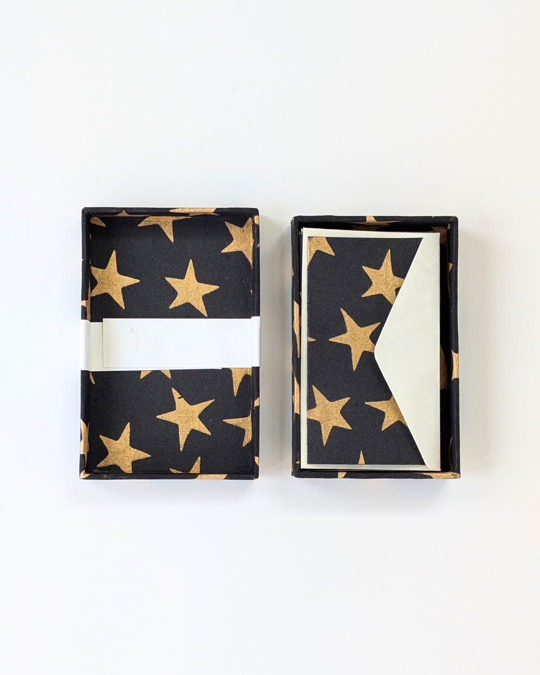Upcycled Cotton Pulp Greeting Cards - Star | Set of 10 in a Box