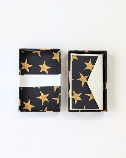 Upcycled Cotton Pulp Greeting Cards - Star | Set of 10 in a Box