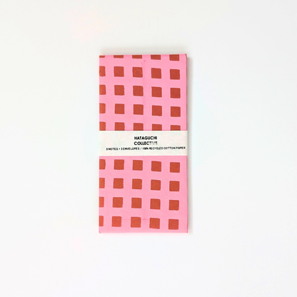 Upcycled Cotton Pulp Long Cards - Set of 3  6.75 x 3.5”