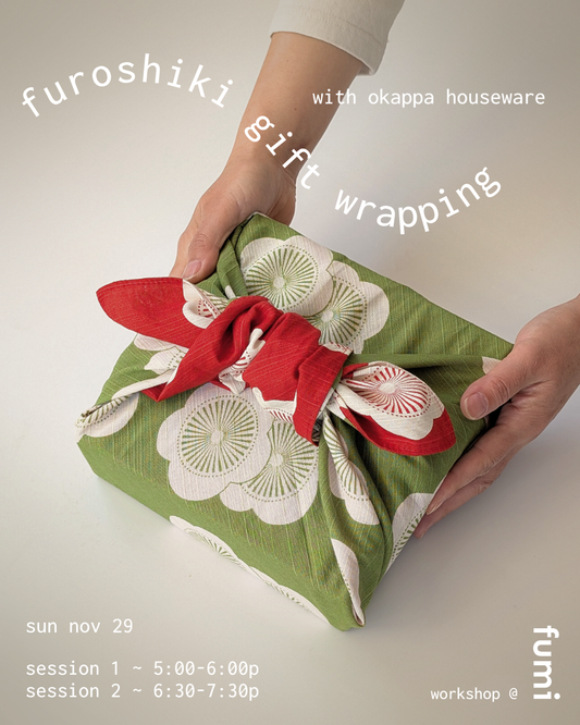 Furoshiki Workshop at Fumi